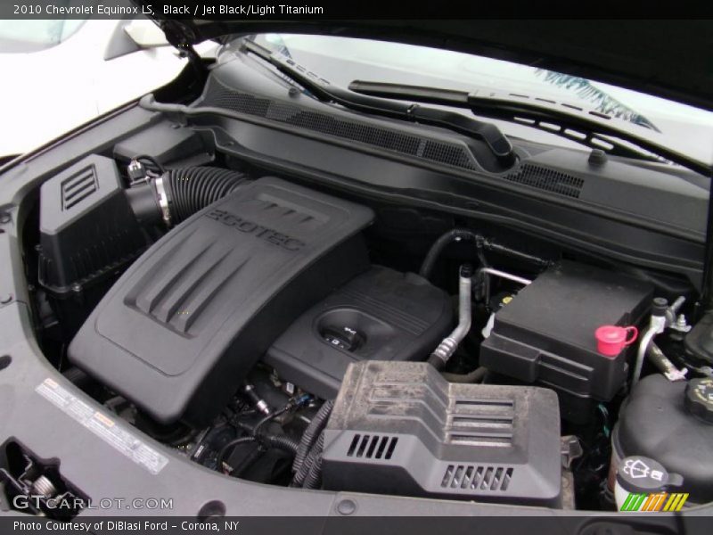 Black / Jet Black/Light Titanium 2010 Chevrolet Equinox LS