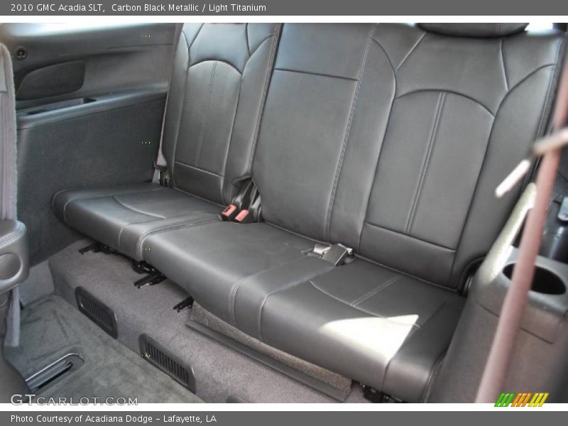 Carbon Black Metallic / Light Titanium 2010 GMC Acadia SLT