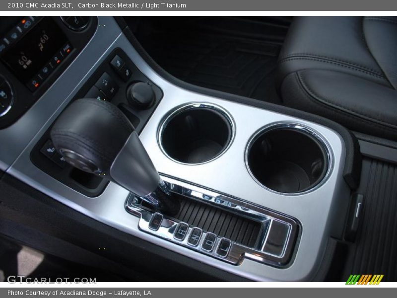 Carbon Black Metallic / Light Titanium 2010 GMC Acadia SLT