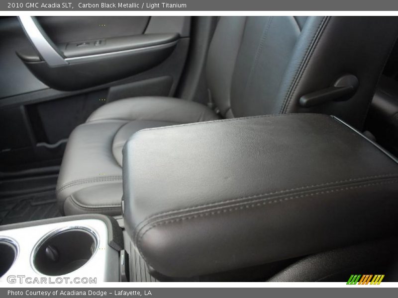 Carbon Black Metallic / Light Titanium 2010 GMC Acadia SLT