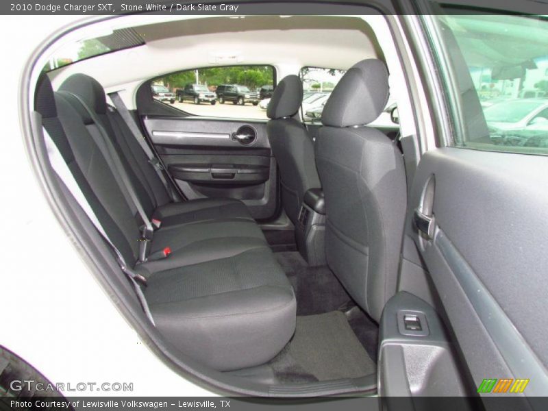 Stone White / Dark Slate Gray 2010 Dodge Charger SXT