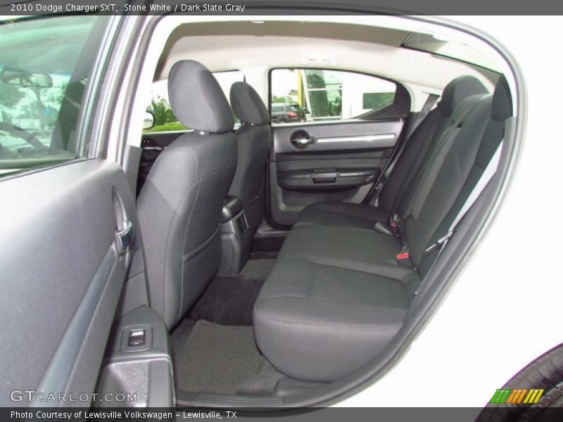 Stone White / Dark Slate Gray 2010 Dodge Charger SXT