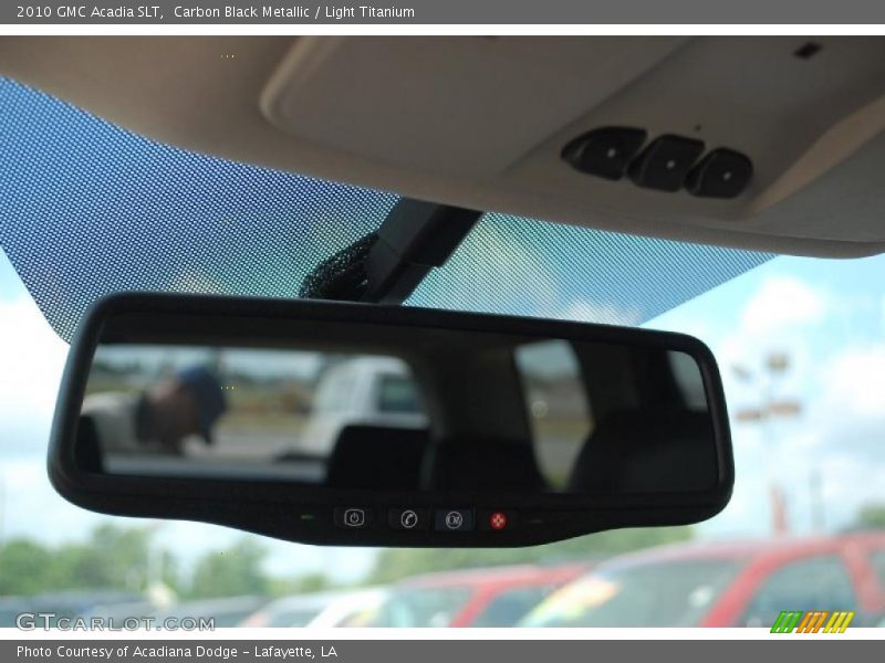 Carbon Black Metallic / Light Titanium 2010 GMC Acadia SLT