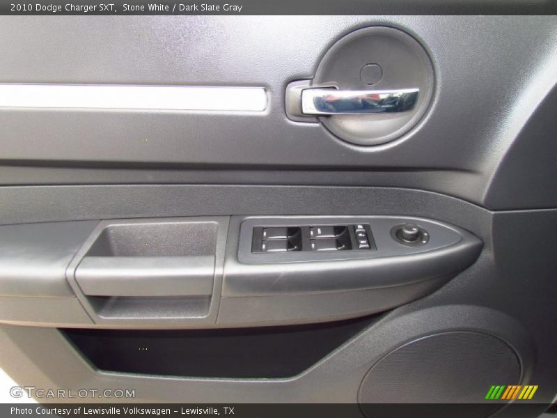 Stone White / Dark Slate Gray 2010 Dodge Charger SXT