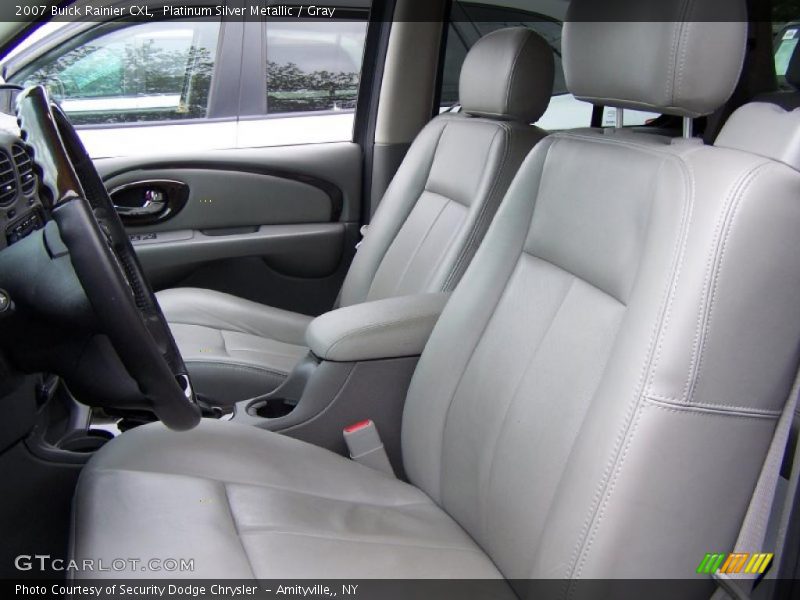 Platinum Silver Metallic / Gray 2007 Buick Rainier CXL