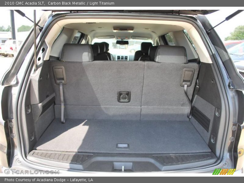 Carbon Black Metallic / Light Titanium 2010 GMC Acadia SLT
