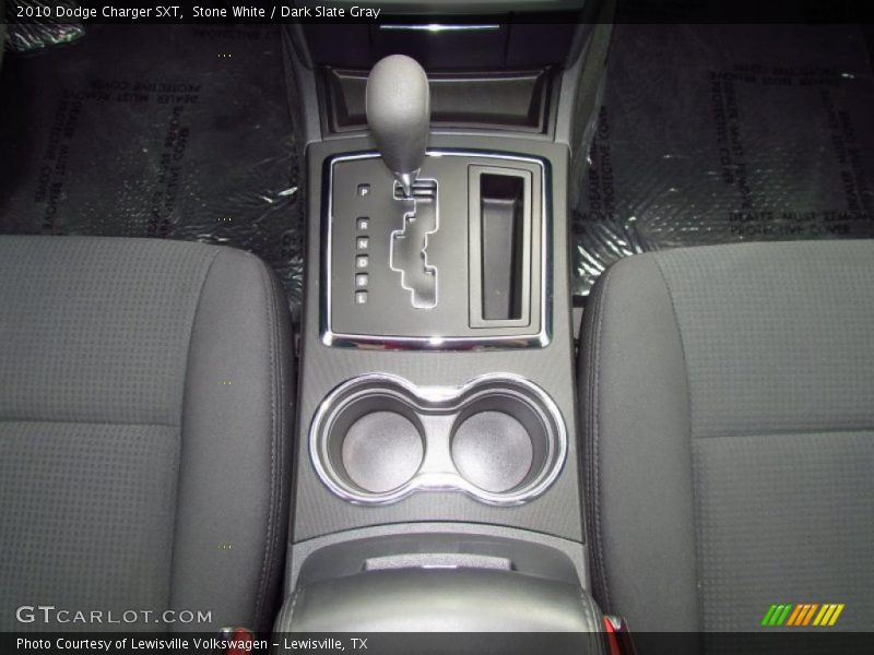 Stone White / Dark Slate Gray 2010 Dodge Charger SXT