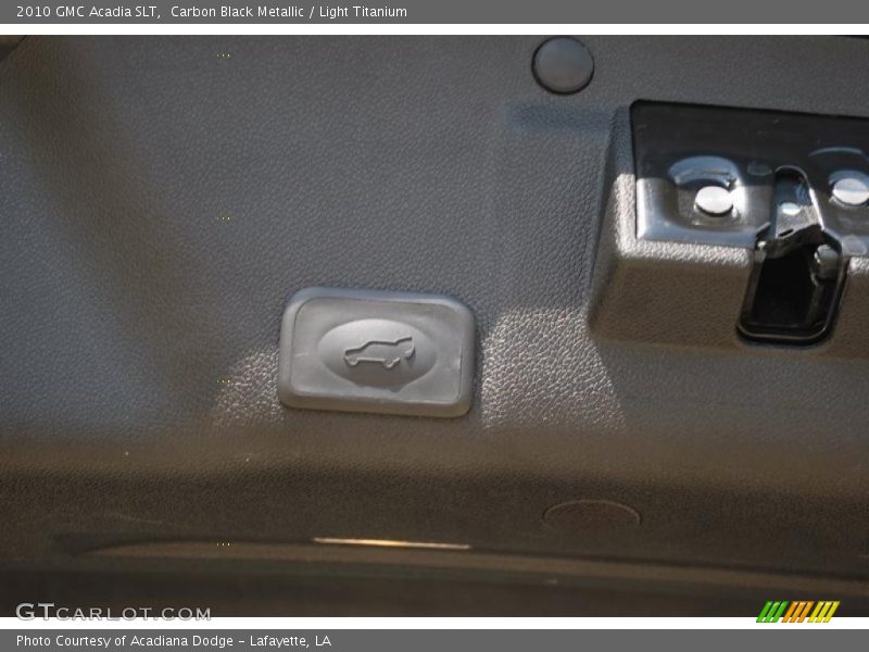 Carbon Black Metallic / Light Titanium 2010 GMC Acadia SLT