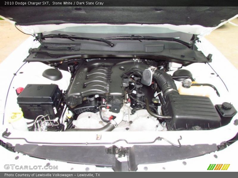 Stone White / Dark Slate Gray 2010 Dodge Charger SXT