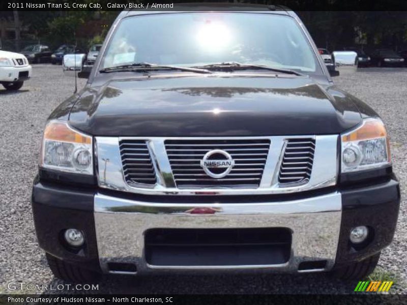 Galaxy Black / Almond 2011 Nissan Titan SL Crew Cab