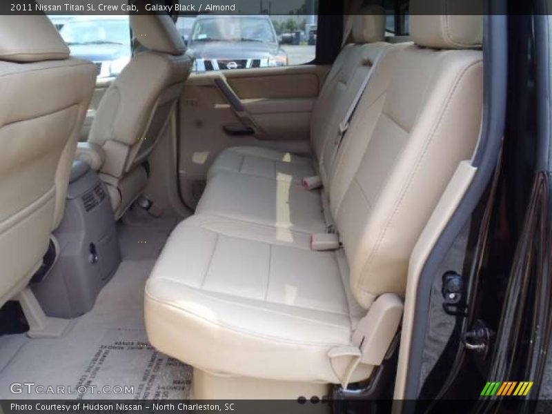 Galaxy Black / Almond 2011 Nissan Titan SL Crew Cab