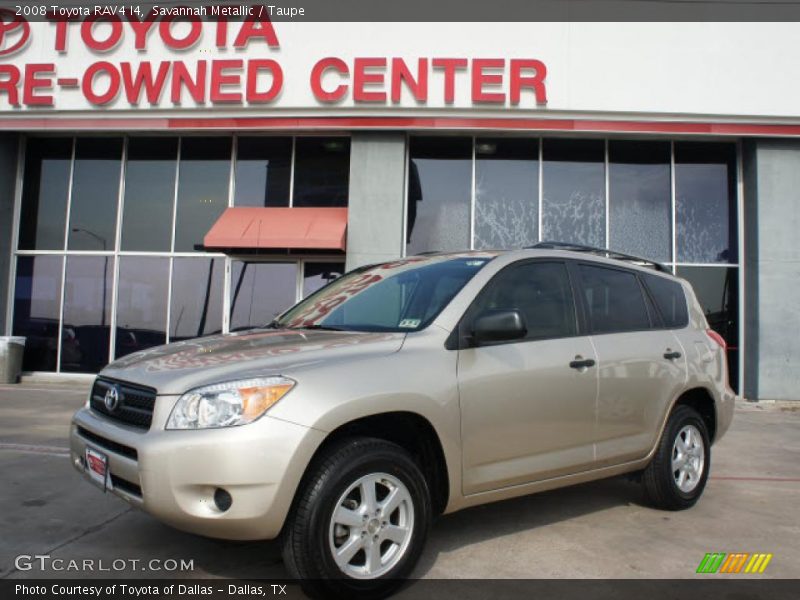 Savannah Metallic / Taupe 2008 Toyota RAV4 I4