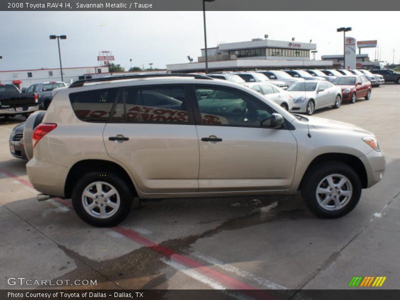 Savannah Metallic / Taupe 2008 Toyota RAV4 I4