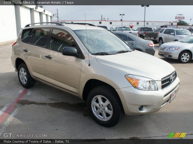 Savannah Metallic / Taupe 2008 Toyota RAV4 I4