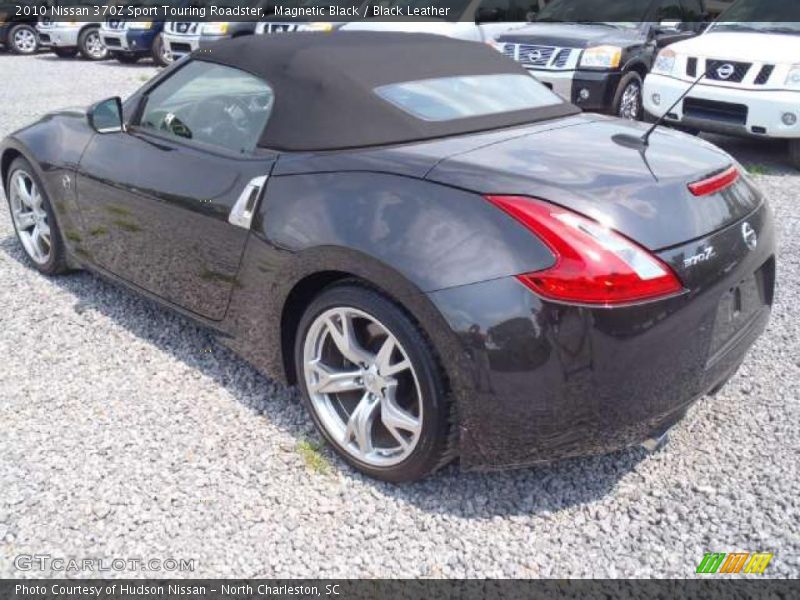 Magnetic Black / Black Leather 2010 Nissan 370Z Sport Touring Roadster
