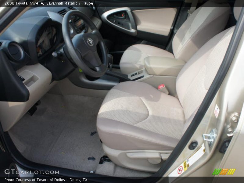 Savannah Metallic / Taupe 2008 Toyota RAV4 I4