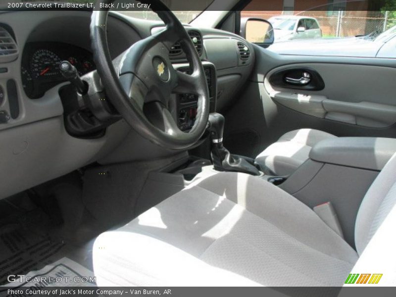 Black / Light Gray 2007 Chevrolet TrailBlazer LT