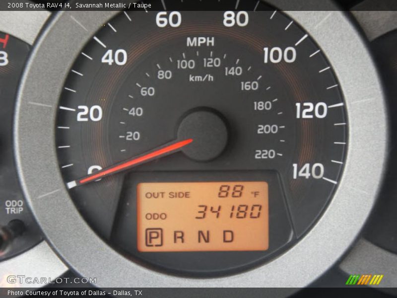 Savannah Metallic / Taupe 2008 Toyota RAV4 I4