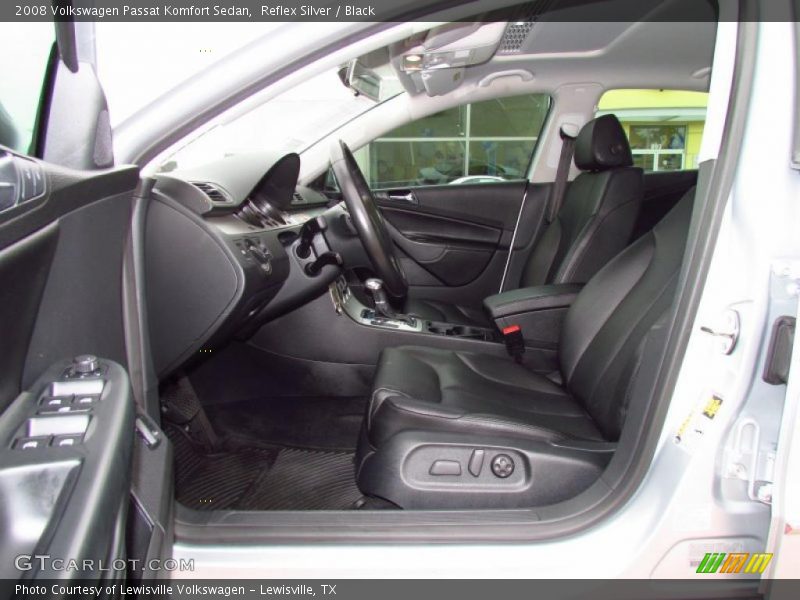 Reflex Silver / Black 2008 Volkswagen Passat Komfort Sedan