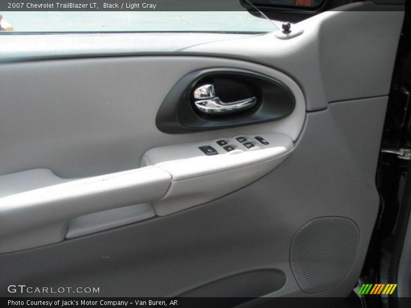 Black / Light Gray 2007 Chevrolet TrailBlazer LT
