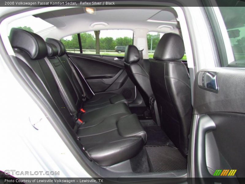 Reflex Silver / Black 2008 Volkswagen Passat Komfort Sedan