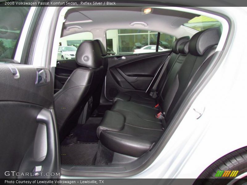 Reflex Silver / Black 2008 Volkswagen Passat Komfort Sedan