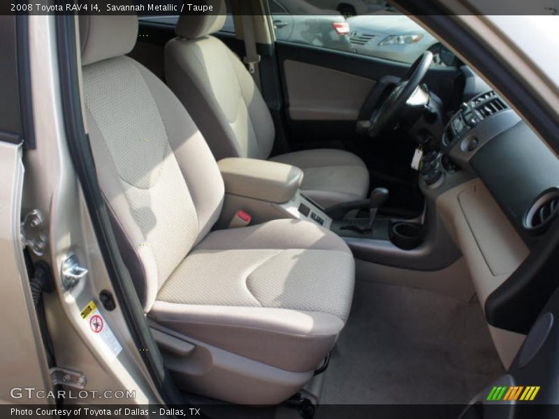 Savannah Metallic / Taupe 2008 Toyota RAV4 I4