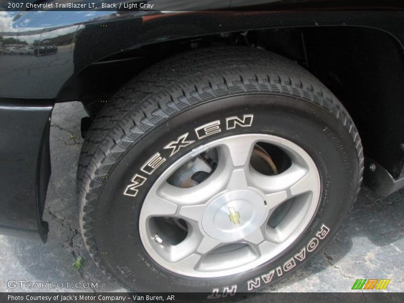 Black / Light Gray 2007 Chevrolet TrailBlazer LT