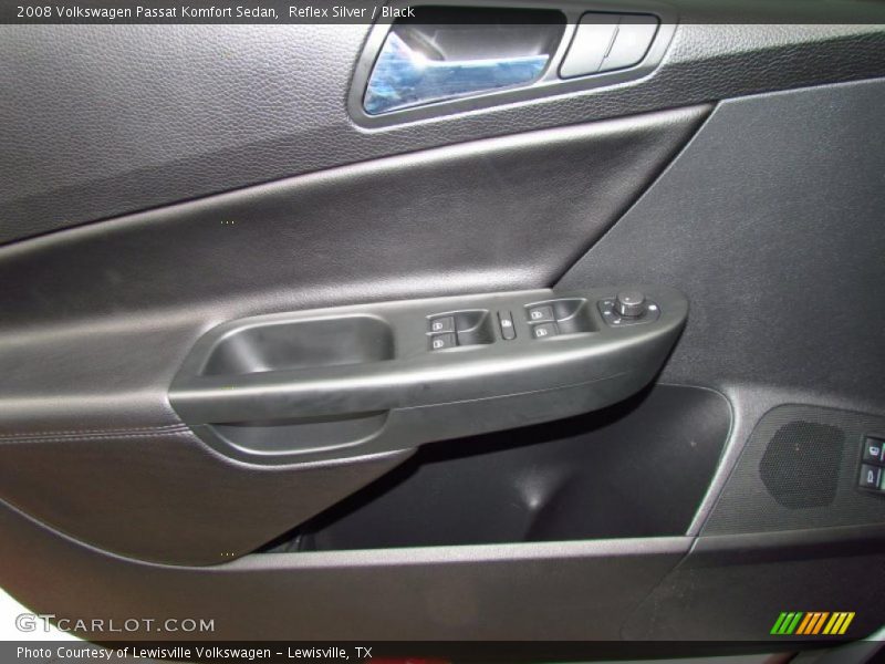 Reflex Silver / Black 2008 Volkswagen Passat Komfort Sedan