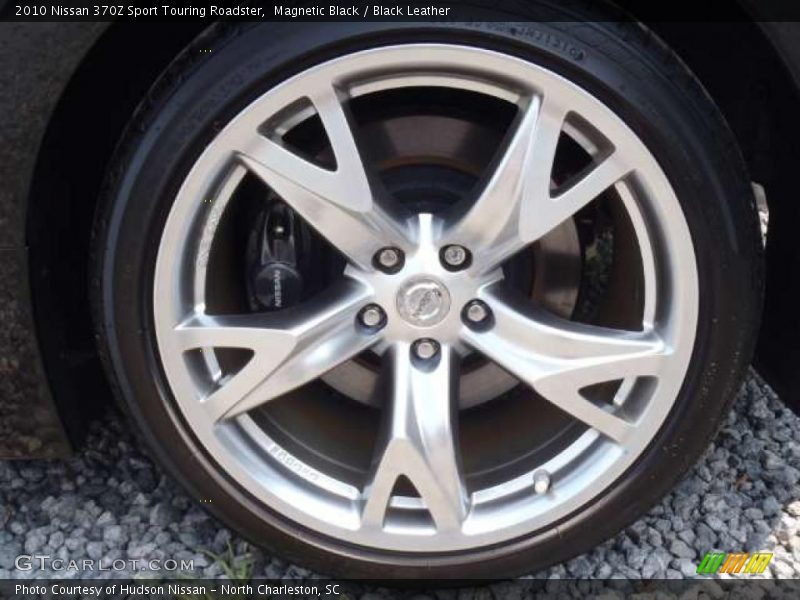 Magnetic Black / Black Leather 2010 Nissan 370Z Sport Touring Roadster