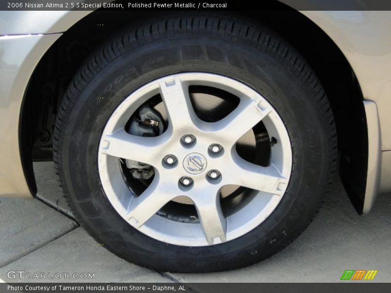 Polished Pewter Metallic / Charcoal 2006 Nissan Altima 2.5 S Special Edition