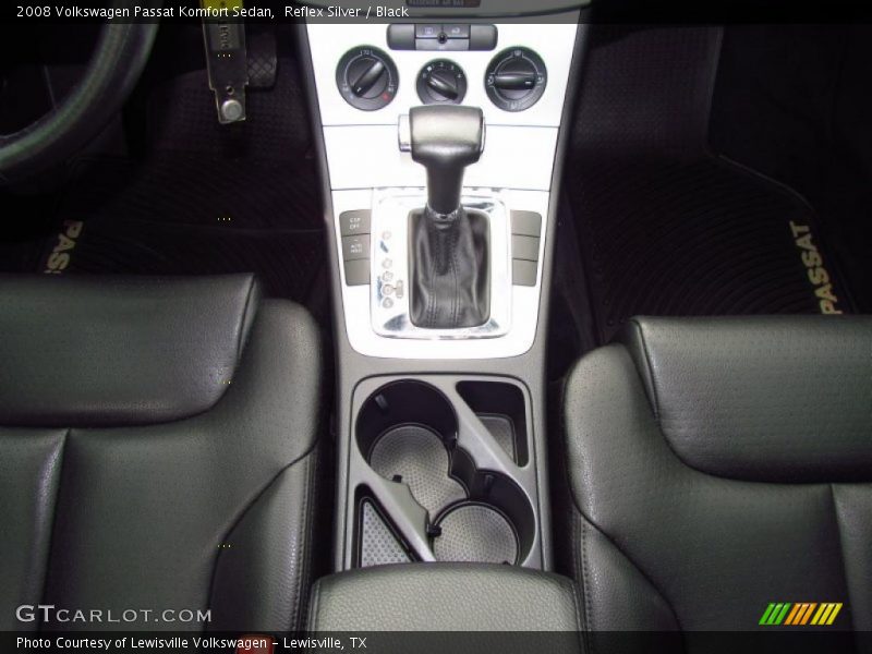 Reflex Silver / Black 2008 Volkswagen Passat Komfort Sedan