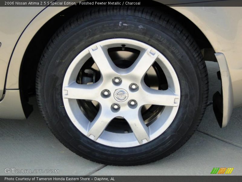 Polished Pewter Metallic / Charcoal 2006 Nissan Altima 2.5 S Special Edition