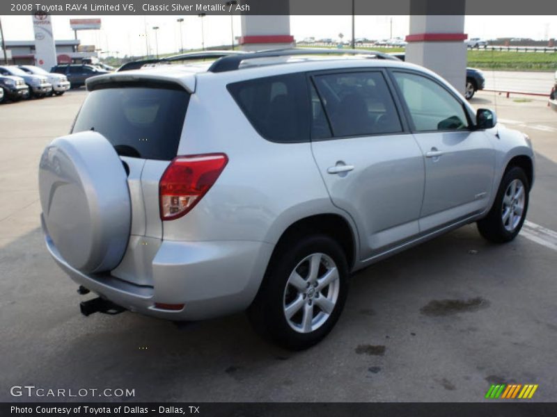 Classic Silver Metallic / Ash 2008 Toyota RAV4 Limited V6