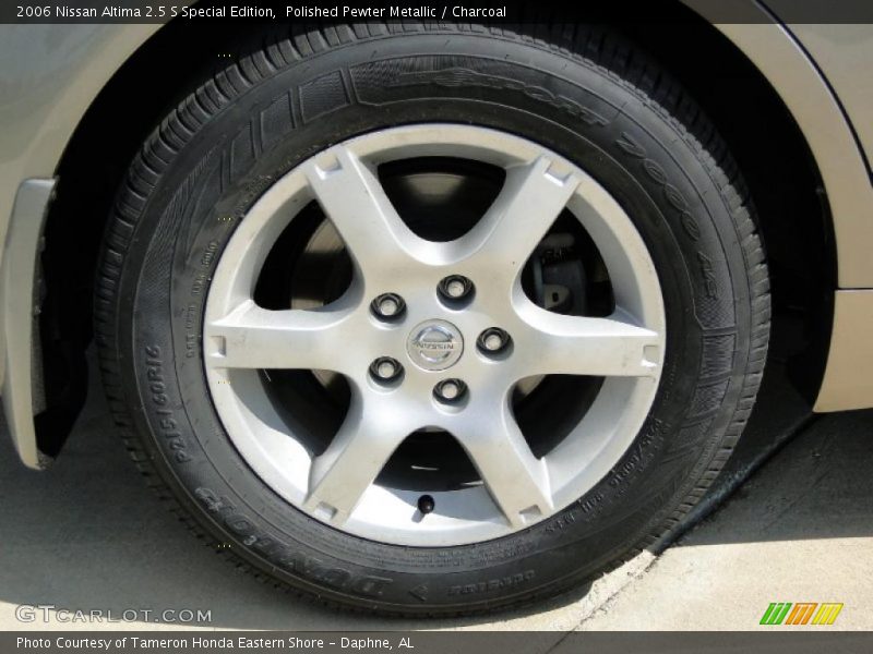 Polished Pewter Metallic / Charcoal 2006 Nissan Altima 2.5 S Special Edition