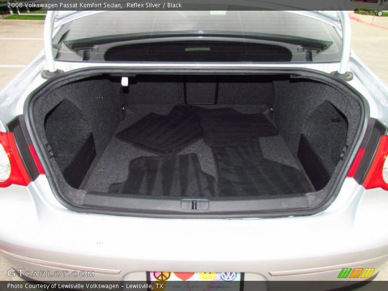 Reflex Silver / Black 2008 Volkswagen Passat Komfort Sedan