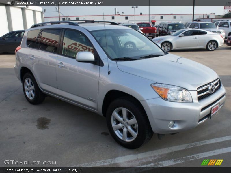 Front 3/4 View of 2008 RAV4 Limited V6