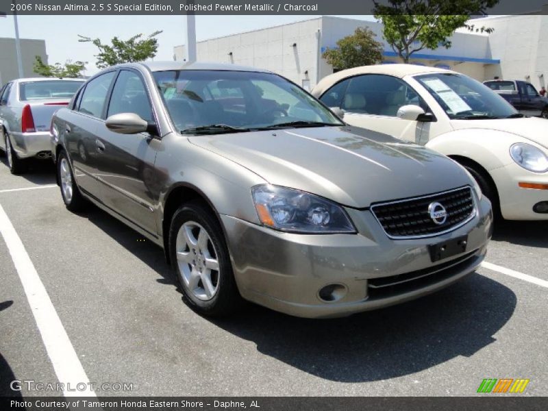 Polished Pewter Metallic / Charcoal 2006 Nissan Altima 2.5 S Special Edition