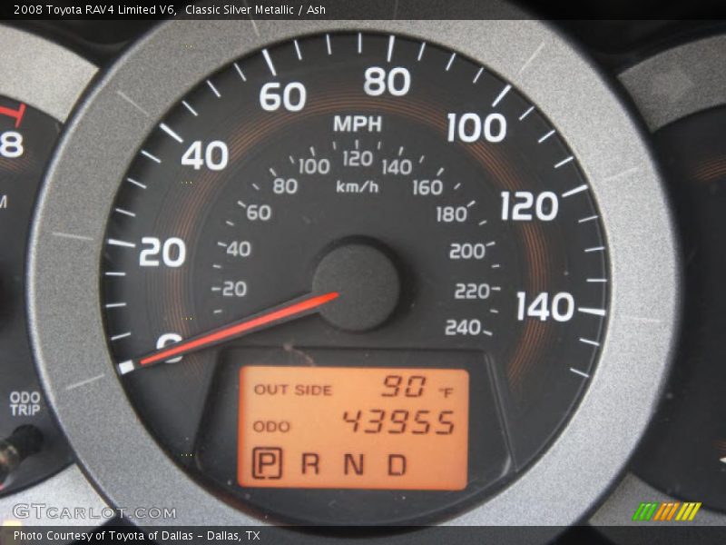 Classic Silver Metallic / Ash 2008 Toyota RAV4 Limited V6