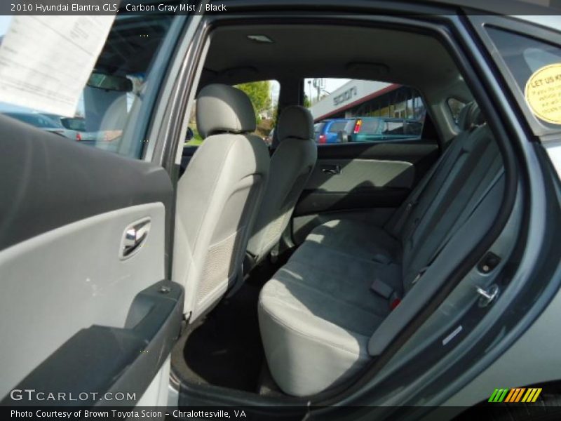 Carbon Gray Mist / Black 2010 Hyundai Elantra GLS