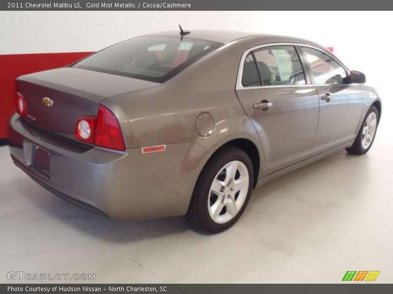 Gold Mist Metallic / Cocoa/Cashmere 2011 Chevrolet Malibu LS