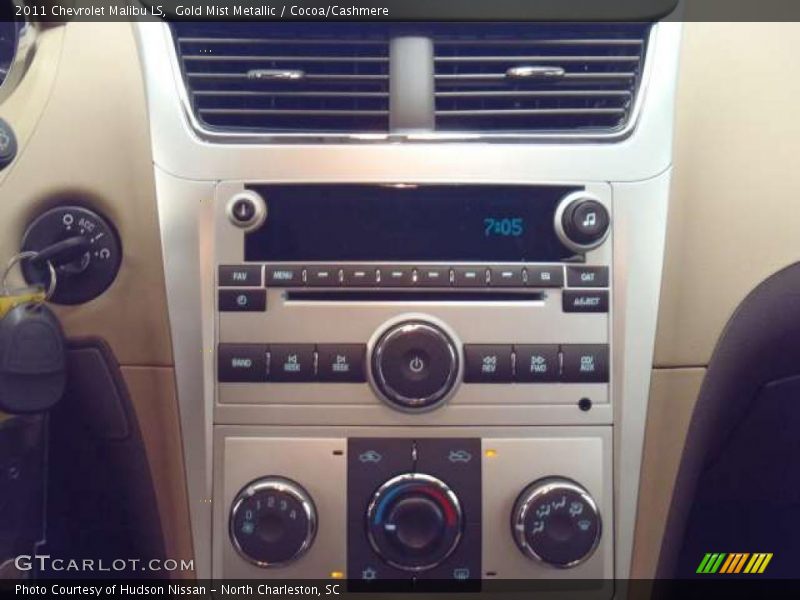 Gold Mist Metallic / Cocoa/Cashmere 2011 Chevrolet Malibu LS