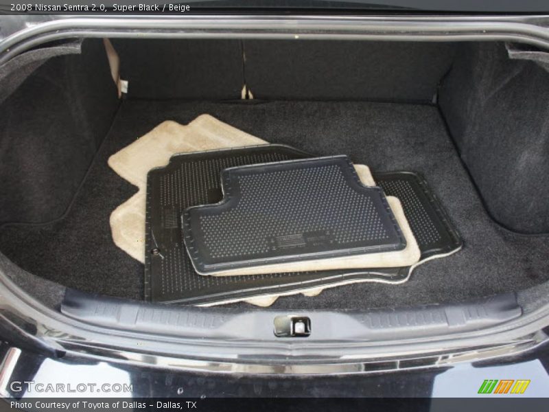 Super Black / Beige 2008 Nissan Sentra 2.0