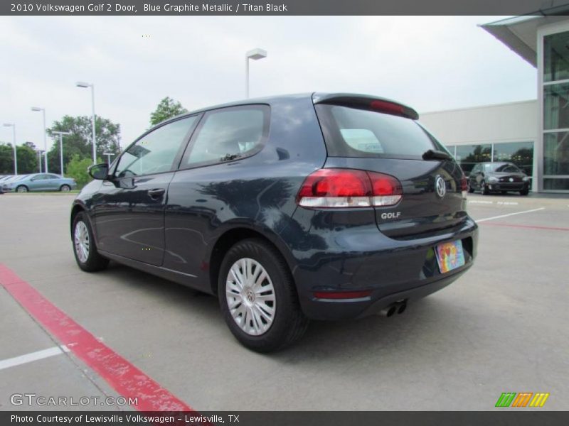 Blue Graphite Metallic / Titan Black 2010 Volkswagen Golf 2 Door