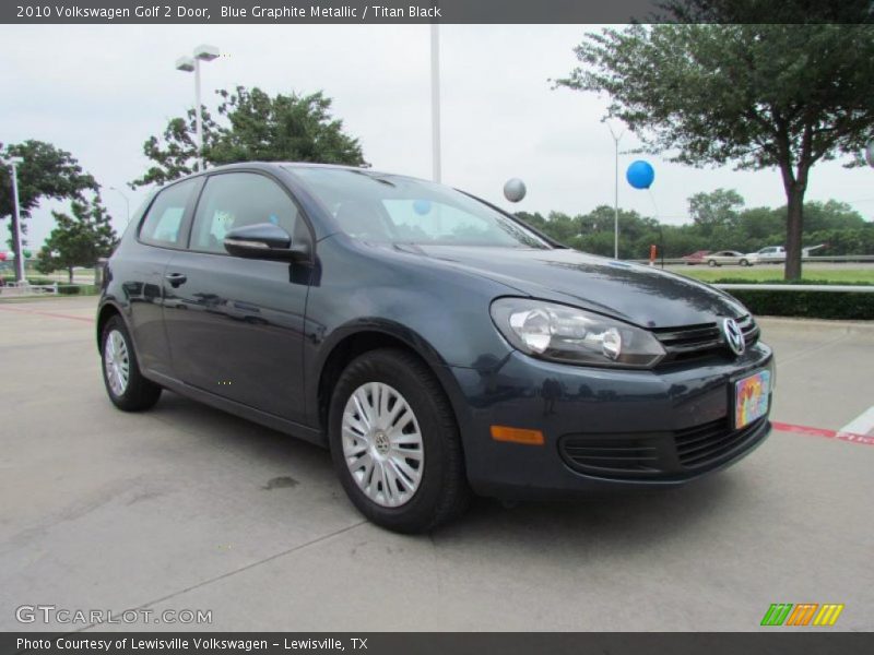 Front 3/4 View of 2010 Golf 2 Door