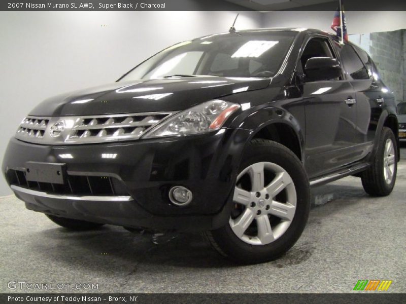 Super Black / Charcoal 2007 Nissan Murano SL AWD