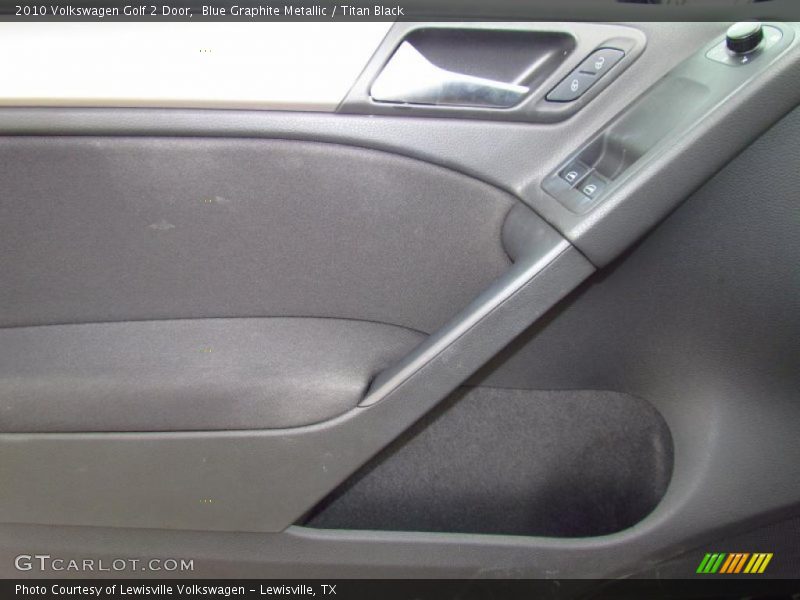 Blue Graphite Metallic / Titan Black 2010 Volkswagen Golf 2 Door