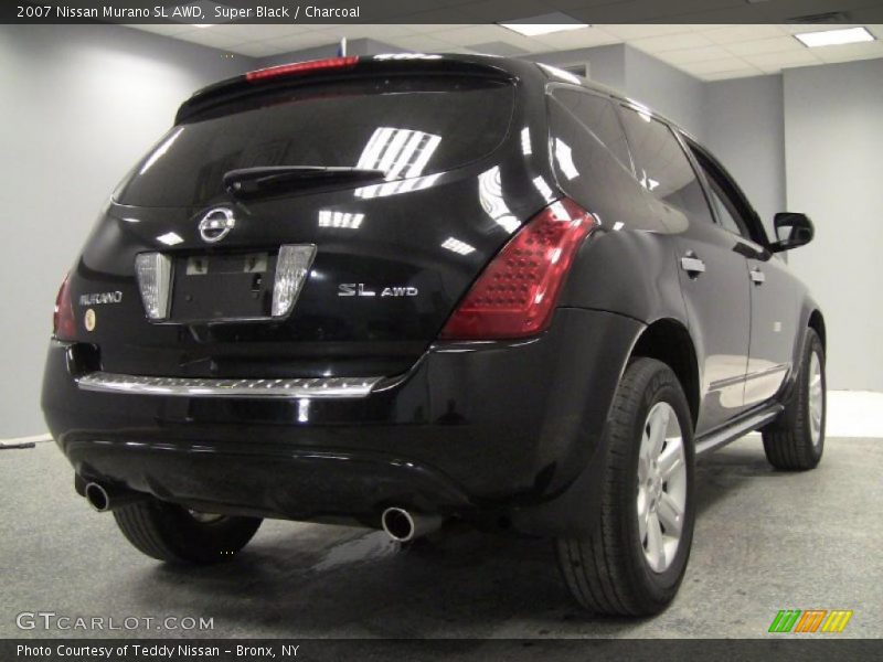 Super Black / Charcoal 2007 Nissan Murano SL AWD