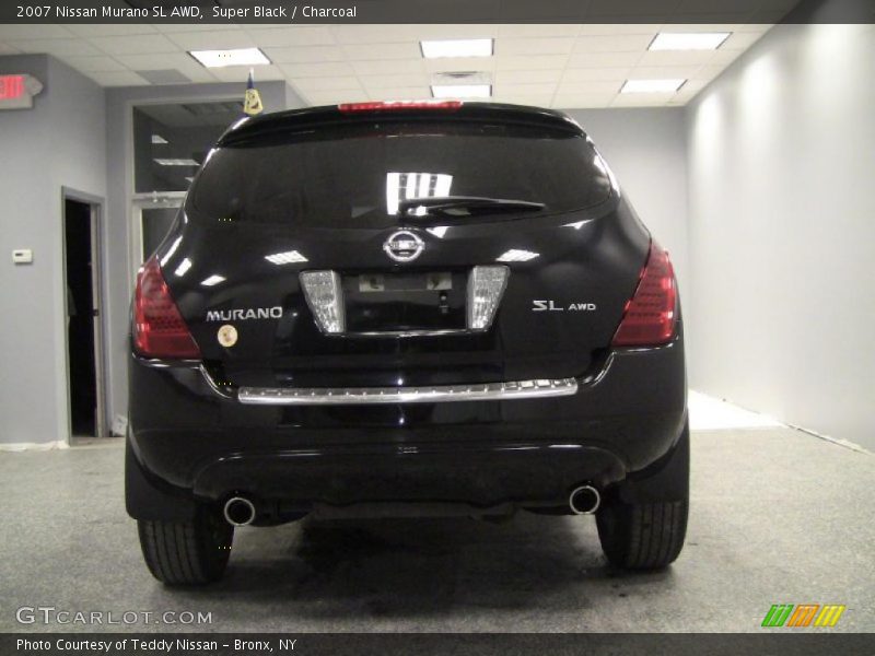Super Black / Charcoal 2007 Nissan Murano SL AWD