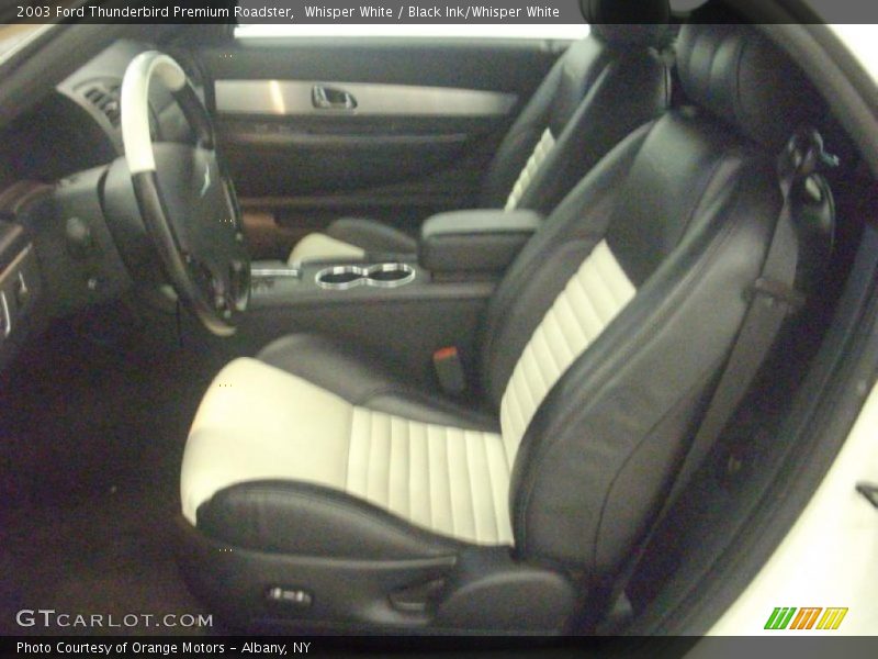 Whisper White / Black Ink/Whisper White 2003 Ford Thunderbird Premium Roadster